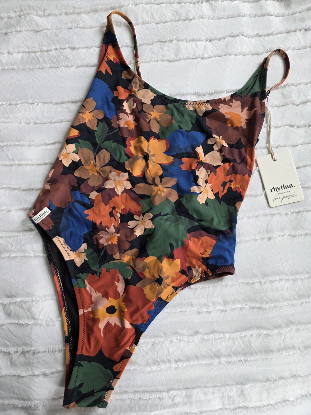 Anthropologie Rhythm RIO Scoop High Cut One Piece Swimsuit XS